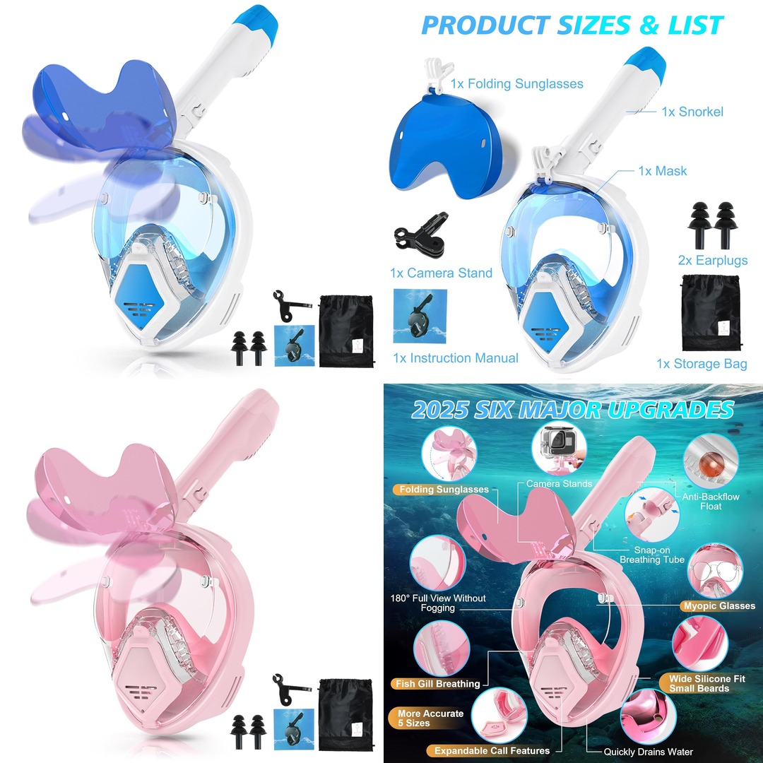 Full Face Snorkel Mask